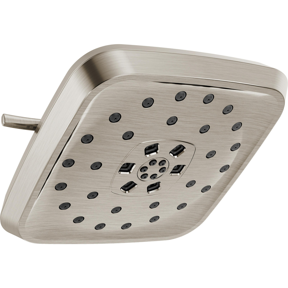 Delta 52460-SS-PR H2Okinetic 4-Setting Shower Head With Ultrasoak Stainless
