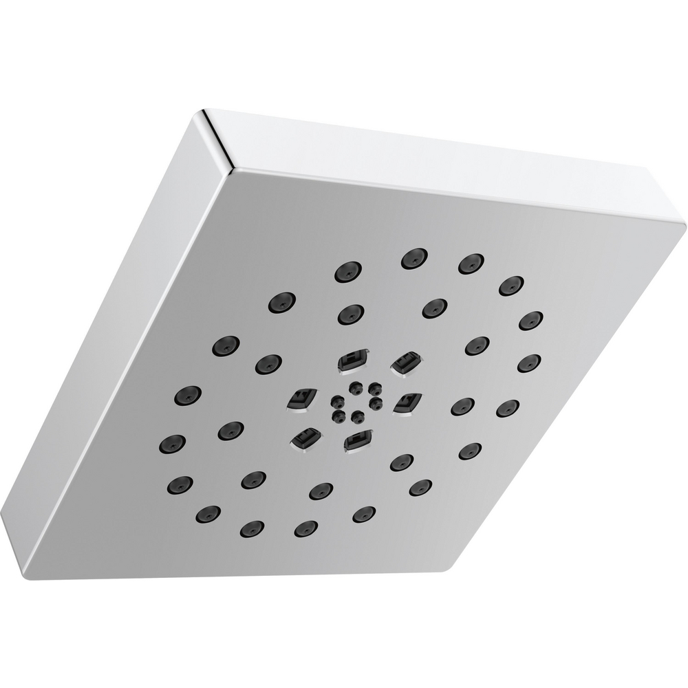 Delta 52484-PR H2Okinetic 4-Setting Shower Head With Ultrasoak Chrome