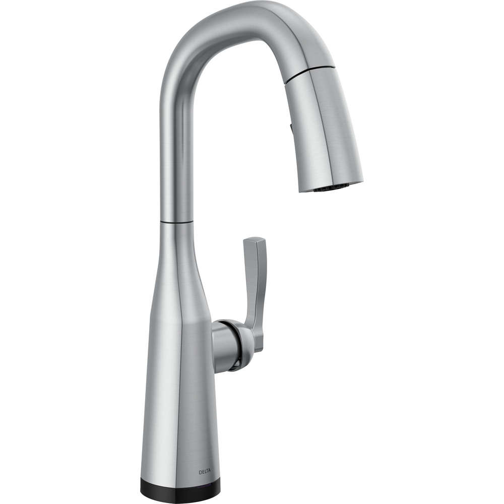 Delta 9976T-AR-PR-DST Stryke Touch2O Pull-Down Bar Prep Faucet Arctic Stainless