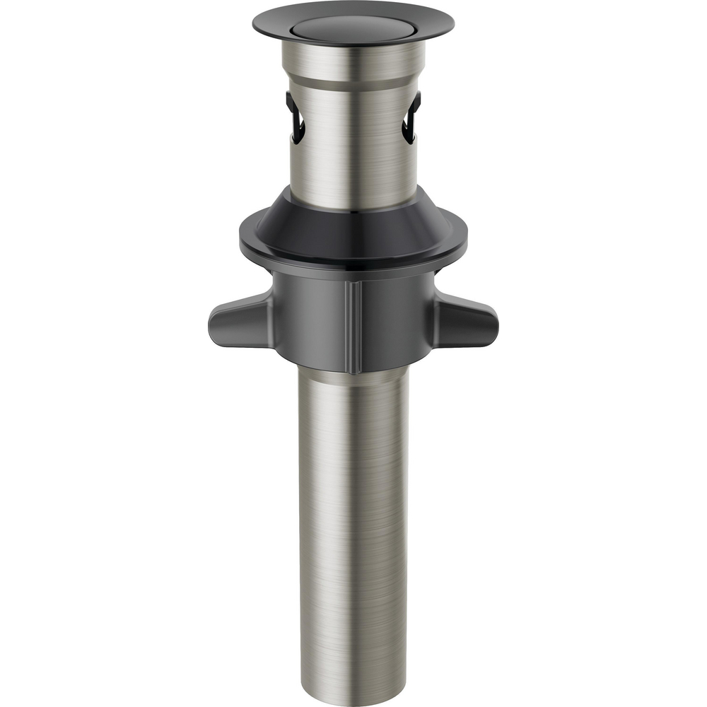 Delta RP101630BL Metal Push-Pop With Overflow Matte Black