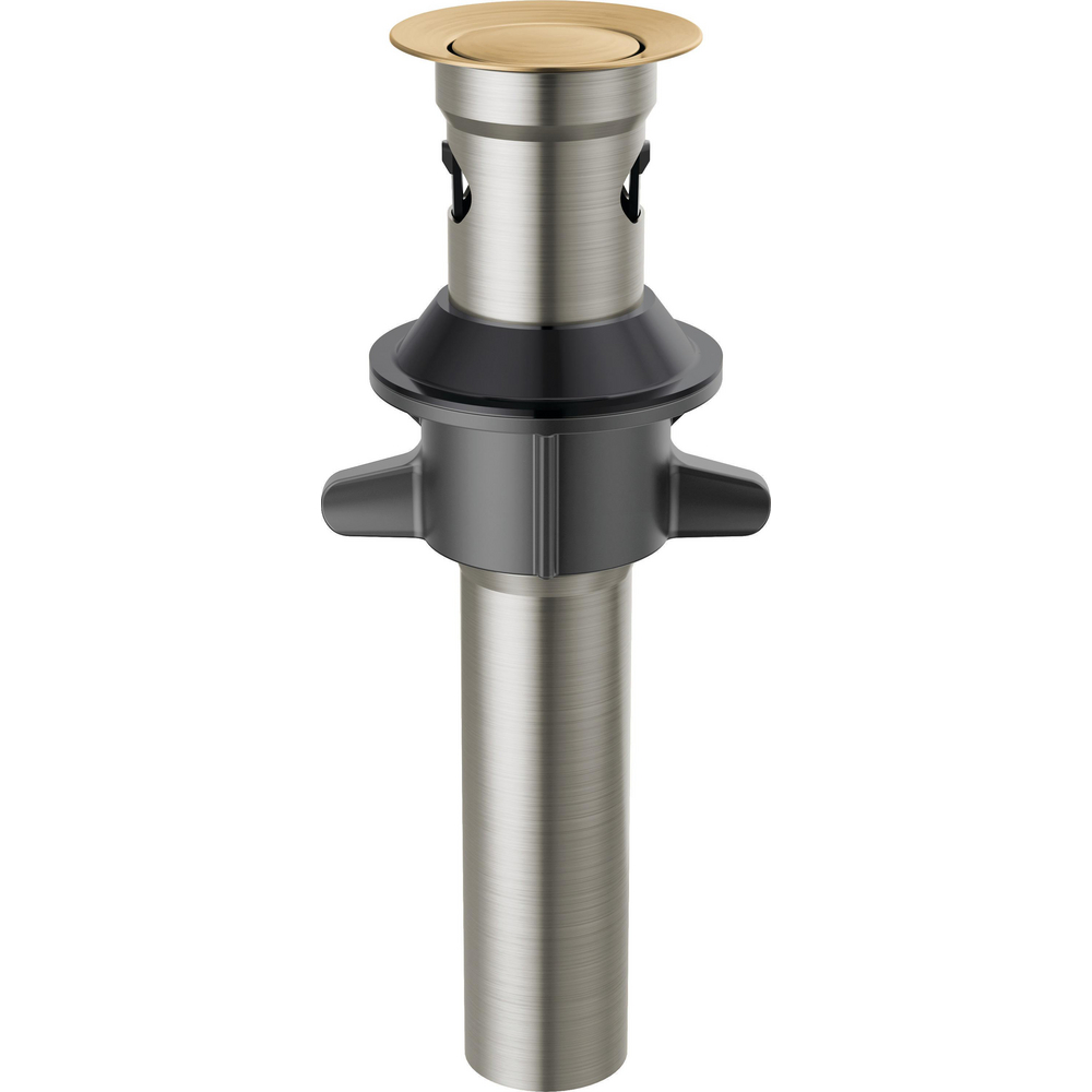 Delta RP101630CZ Metal Push-Pop With Overflow Champagne Bronze