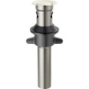 Delta RP101630PN Metal Push-Pop With Overflow Polished Nickel