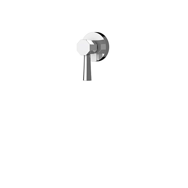 Aquabrass 53095 Thermostatic Valves Handles Otto Handle For Thermostatic Valve Polished Chrome