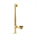 Kohler 7159-2MB Artifacts 1-1/2" Pop-up Bath Drain Vibrant Brushed Moderne Brass