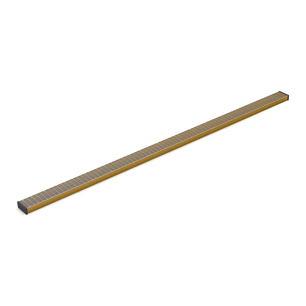 Kohler 80655-2MB 2-1/2" x 60" Linear Drain Grate Vibrant Brushed Moderne Brass