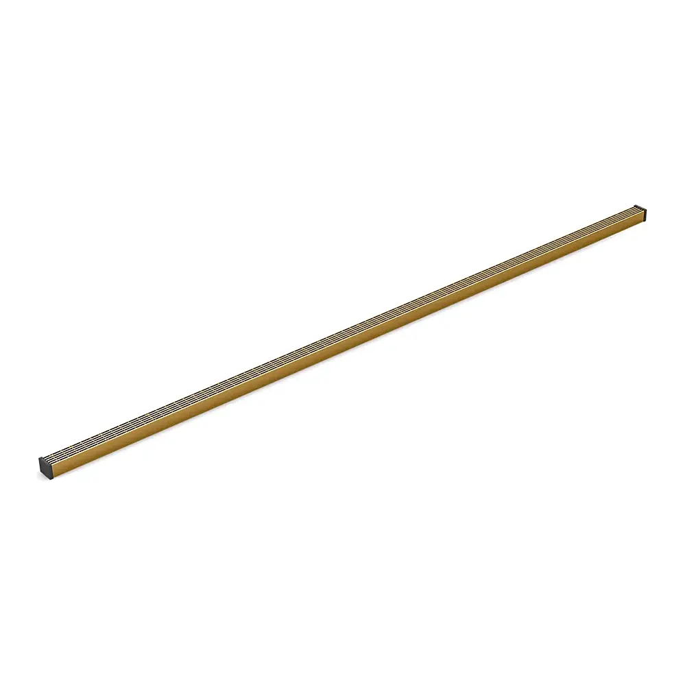 Kohler 80658-2MB 1-1/4" x 60" Linear Drain Grate Vibrant Brushed Moderne Brass