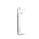 Kohler T27408-4-CP Riff Freestanding Bath Faucet Trim Polished Chrome