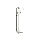 Kohler T27408-4-SN Riff Freestanding Bath Faucet Trim Vibrant Polished Nickel