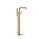 Kohler T27424-4-2MB Tone Freestanding Bath Faucet Trim Vibrant Brushed Moderne Brass