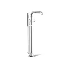 Kohler T27424-4-CP Tone Freestanding Bath Faucet Trim Polished Chrome