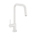 Brizo 64065LF-MWLHP Odin Smart Touch Pull-Down Kitchen Faucet Less Handle Matte White