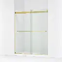 Kohler 706015-L-2MB Levity 74" H Sliding Shower Door Vibrant Brushed Moderne Brass