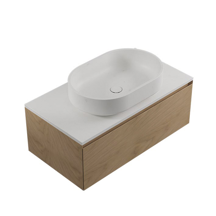 Porcelanosa 100203154 Conjunto Karon Oval Persian White-Warm90 PZS