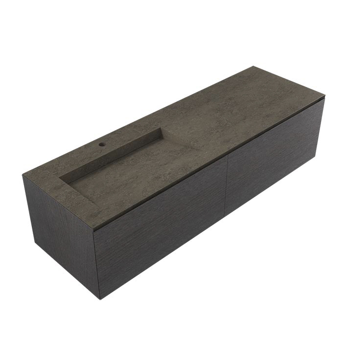 Porcelanosa 100179631 Minim Wood Lav+Enc Grey Stone Bpt 156,6 PZS