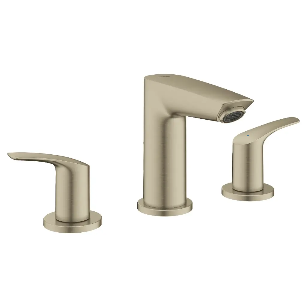 Grohe 20294EN3 Eurosmart 8-inch Widespread S-Size Bathroom Faucet Brushed Nickel