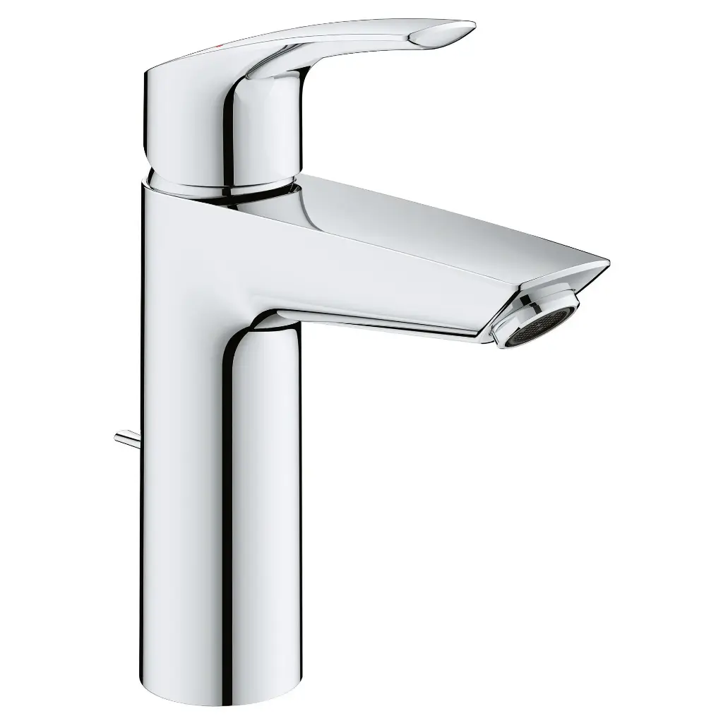 Grohe 23990003 Eurosmart Single Hole M-Size Bathroom Faucet StarLight Chrome