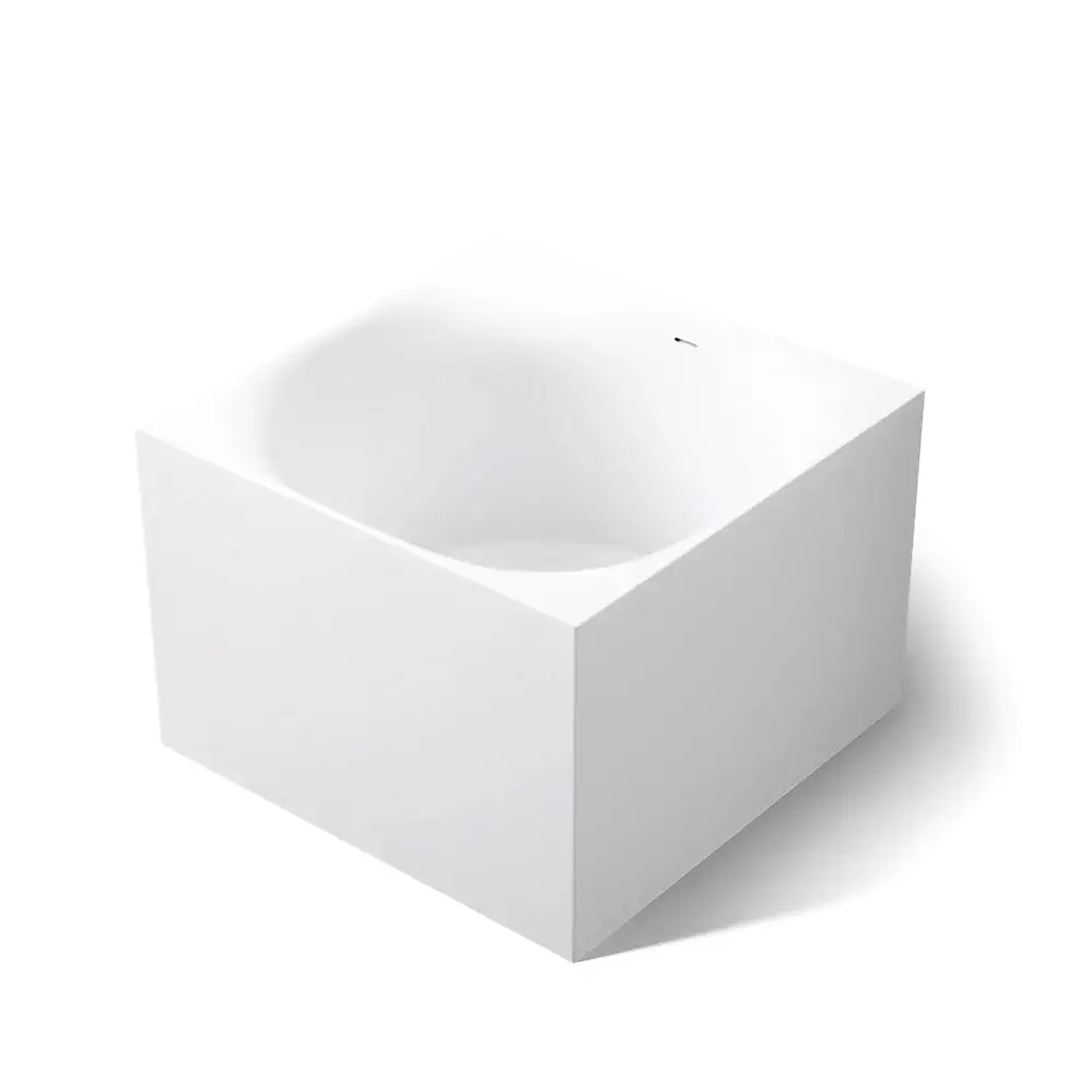 Kohler 31404-HW1 Stillness Soak Freestanding Bath Honed White