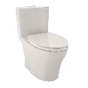 TOTO MS446124CEMGN#12 Aquia IV Two Piece Elongated Dual Flush Toilet Sedona Beige