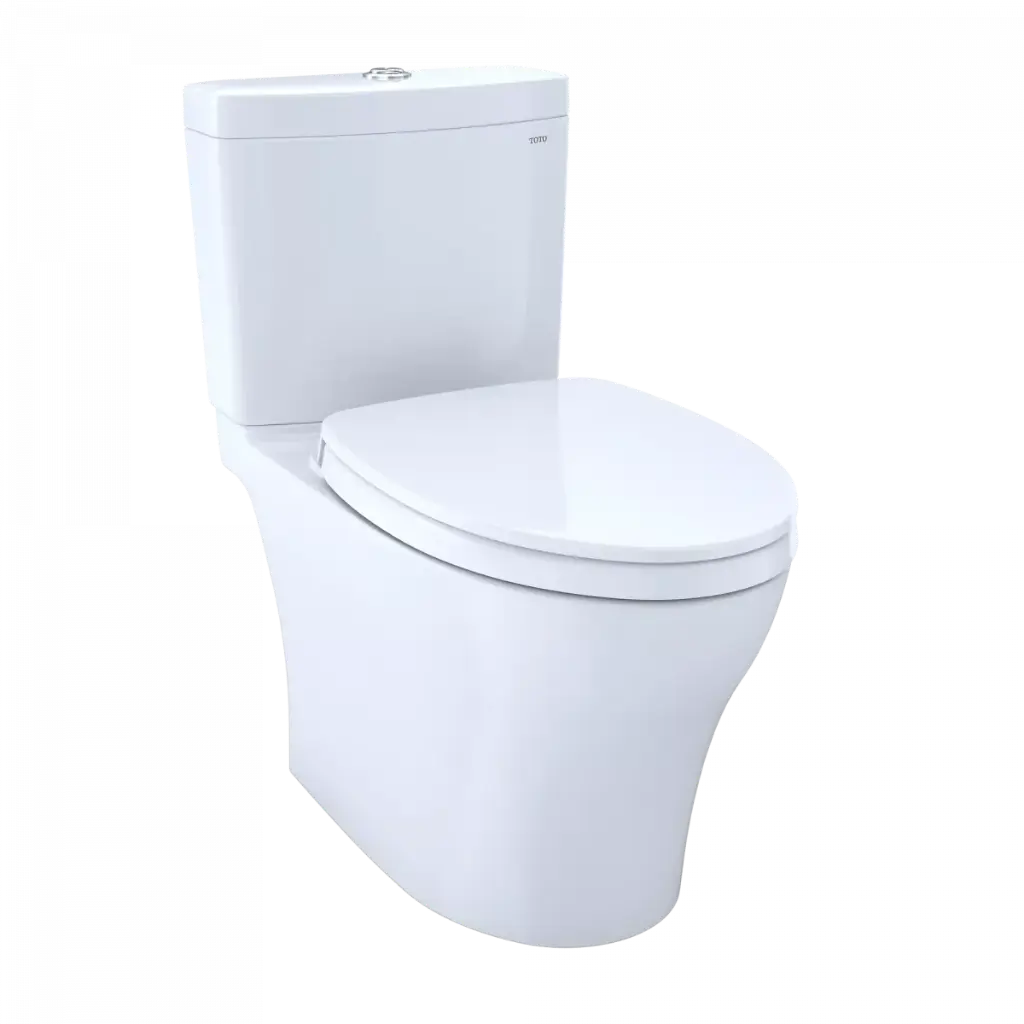 TOTO CST446CEMGN#01 Aquia IV Two Piece Elongated Dual Flush Toilet Cotton