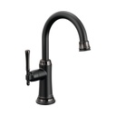 Brizo 61358LF-C-BLBNX Tulham Beverage Faucet Matte Black Black Onyx
