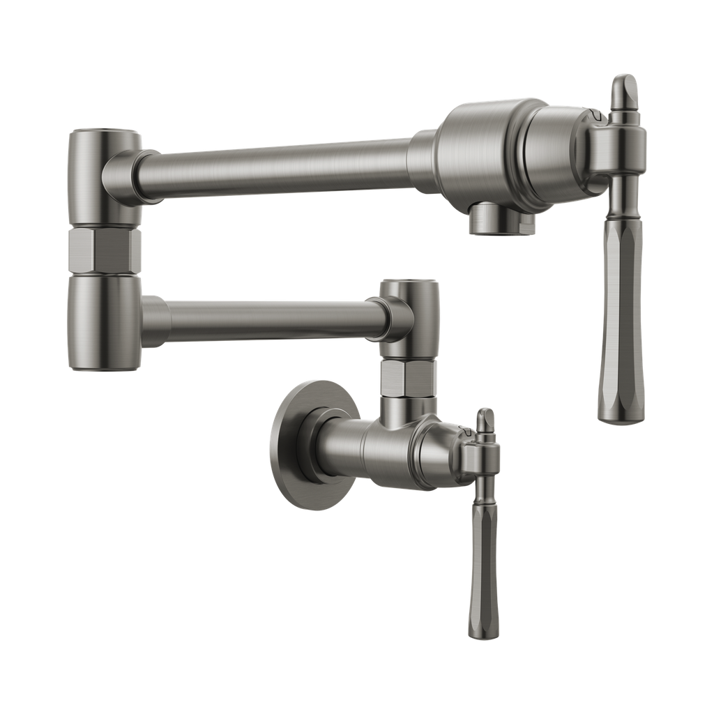 Brizo 62858LF-SL Tulham Wall Mount Pot Filler Luxe Steel