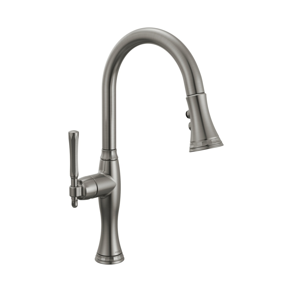 Brizo 63058LF-SL Tulham Pull-Down Kitchen Faucet Luxe Steel