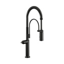 Brizo 63375LF-BLLHP Odin Semi-Professional Kitchen Faucet Less Handle Matte Black