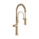 Brizo 63375LF-PGLHP Odin Semi-Professional Kitchen Faucet Less Handle Polished Gold