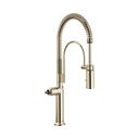 Brizo 63375LF-PNLHP Odin Semi-Professional Kitchen Faucet Less Handle Polished Nickel