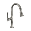Brizo 63958LF-SL Tulham Pull-Down Prep Faucet Luxe Steel