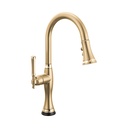 Brizo 64058LF-GLPG Tulham Smart Touch Pull-Down Kitchen Faucet Luxe Gold Polished Gold