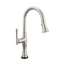 Brizo 64058LF-SS Tulham Smart Touch Pull-Down Kitchen Faucet Brilliance Stainless