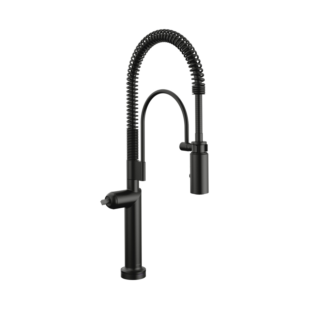 Brizo 64375LF-BLLHP Odin SmartTouch Semi-Professional Kitchen Faucet Less Handle Matte Black