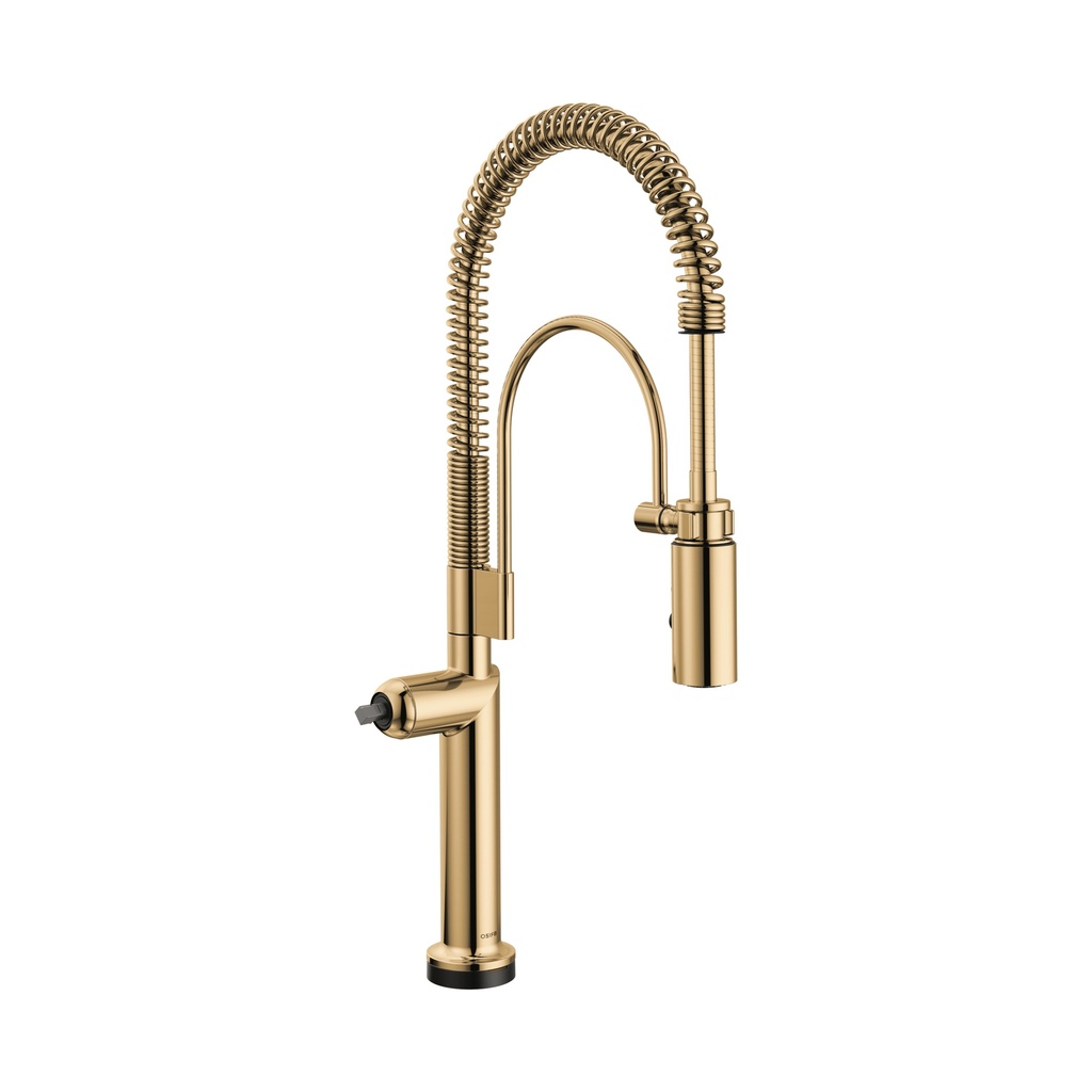 Brizo 64375LF-PGLHP Odin SmartTouch Semi-Professional Kitchen Faucet Less Handle Polished Gold