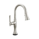 Brizo 64958LF-SS Tulham SmartTouch Pull-Down Prep Faucet Brilliance Stainless