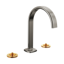 Brizo 65367LF-BNXLHP-ECO Allaria Widespread Lavatory Faucet Less Handles Brilliance Black Onyx