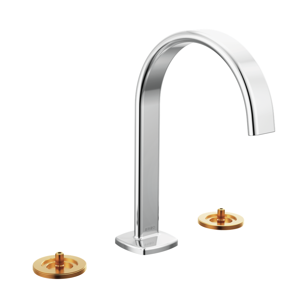 Brizo 65367LF-PCLHP-ECO Allaria Widespread Lavatory Faucet Less Handles Polished Chrome