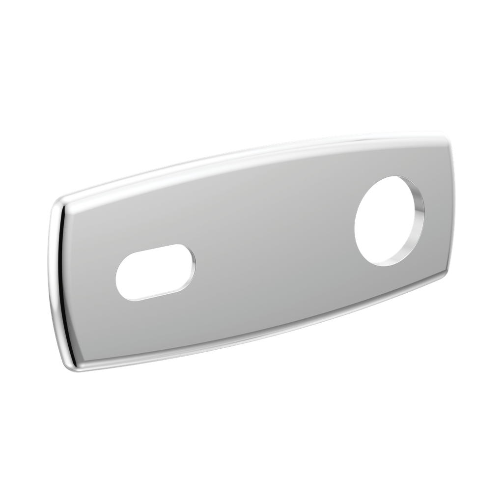 Brizo 696767-PC Allaria Wall Plate Lavatory Escutcheon Polished Chrome