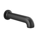 Brizo 73606-BL Essential Shower Series Non-Diverter Tub Spout Matte Black
