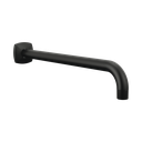 Brizo 83867-BL Allaria 13" Wall Mount Shower Arm and Flange Matte Black