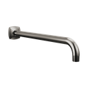 Brizo 83867-BNX Allaria 13" Wall Mount Shower Arm and Flange Brilliance Black Onyx