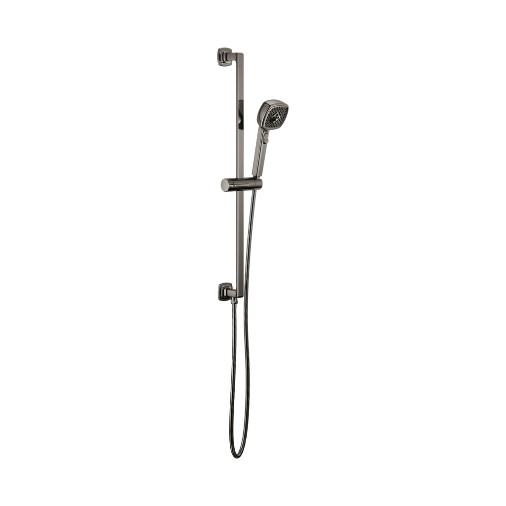 Brizo 88767-BNX Allaria Multi-Function Slide Bar Handshower Brilliance Black Onyx