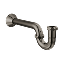 Brizo BT031141-BNX 20-Gauge P-Trap with Flange Brilliance Black Onyx