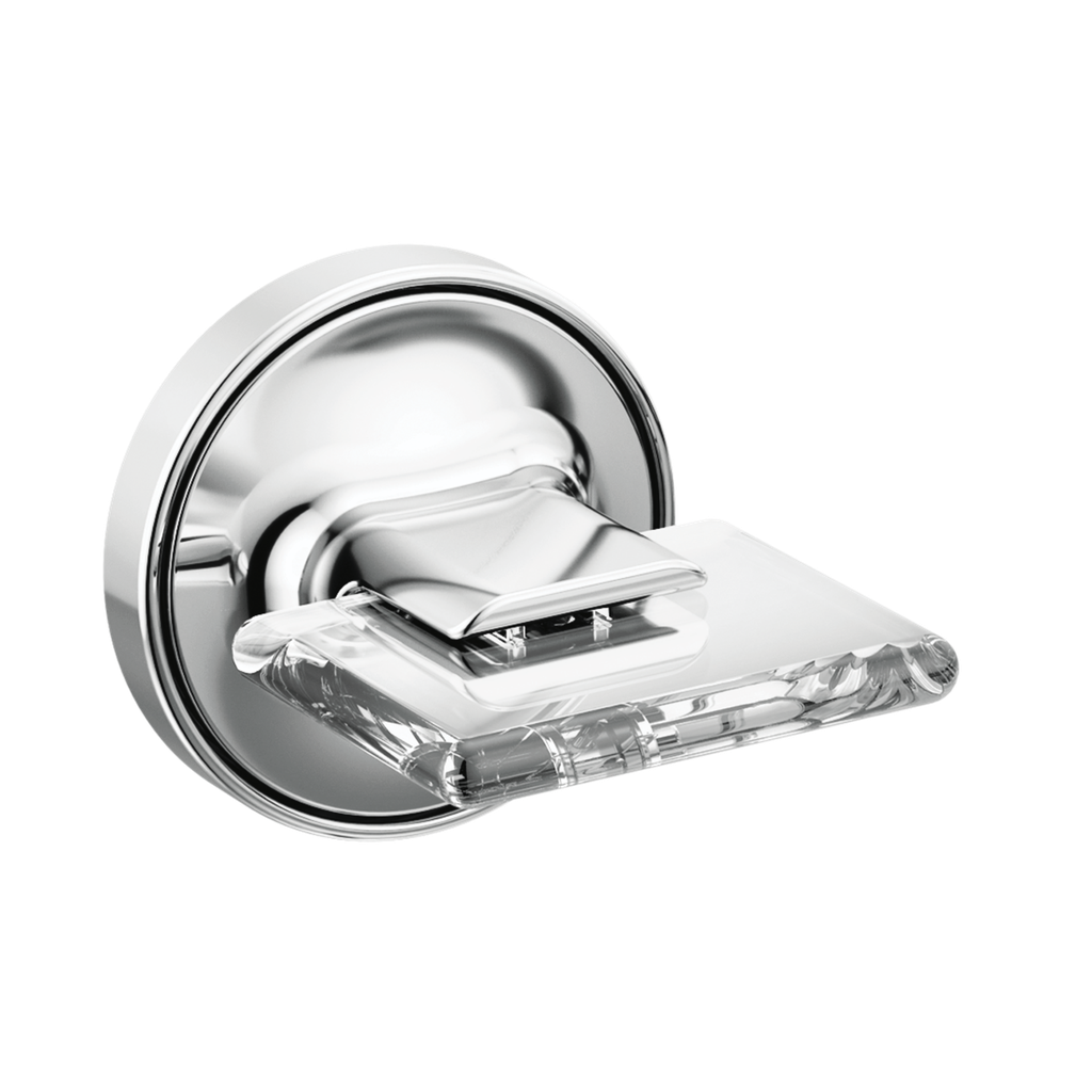Brizo HK70469-PCCL Allaria Two Handle Wall Mount Tub Filler Knob Handle Kit Polished Chrome Clear