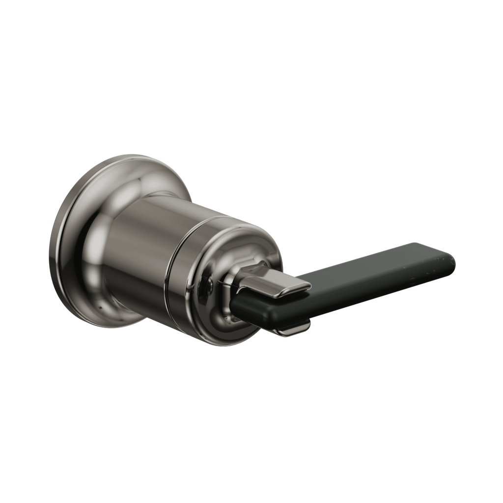 Brizo HL5868-BNXBL Allaria Wall Mount Lavatory Lever Handle Kit Matte Black Brilliance Black Onyx