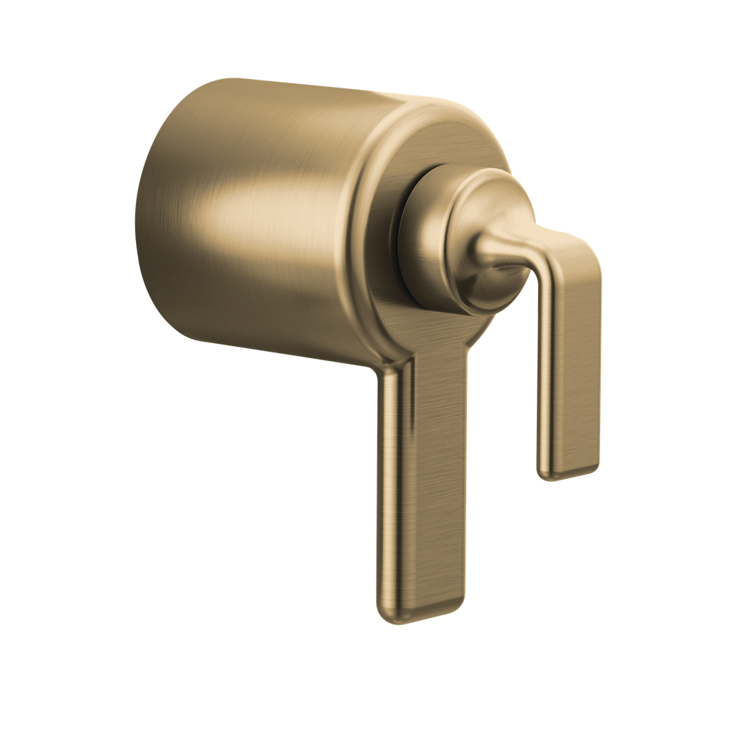 Brizo HL6067-GL Allaria Thermostatic Valve Trim Twist Handle Kit Brilliance Luxe Gold