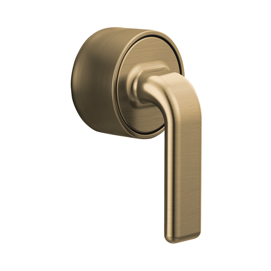 Brizo HL6667-GL Allaria Sensori Thermostatic Valve Trim Twist Lever Handle Kit Brilliance Luxe Gold