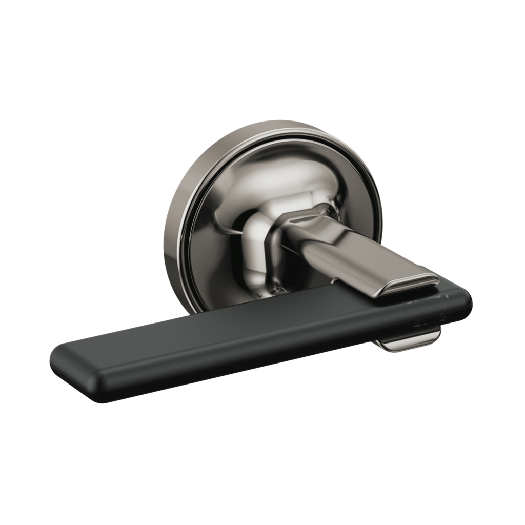 Brizo HL70468-BNXBL Allaria Wall Mount Tub Filler Lever Handle Kit Matte Black Brilliance Black Onyx