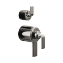 Brizo HL7567-BNX Allaria Thermostatic Valve Trim Twist Lever Handle Kit Brilliance Black Onyx