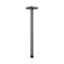 Brizo RP101286BNX Essential 14" Ceiling Mount Shower Arm And Square Flange Brilliance Black Onyx